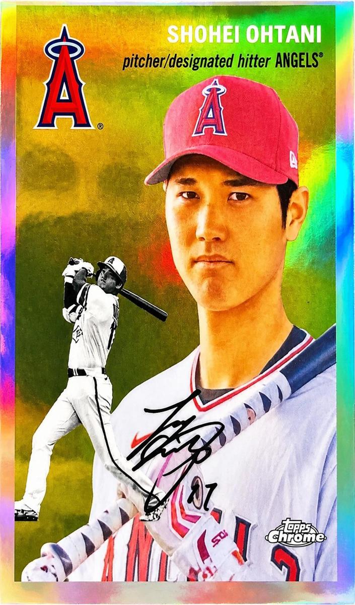 2023 Topps Chrome Platinum Baseball Refractor Shohei Ohtani #200