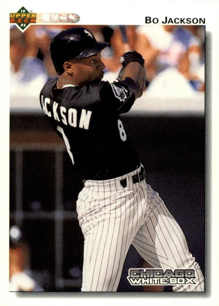1992 Upper Deck Baseball Bo Jackson #555 PSA 9