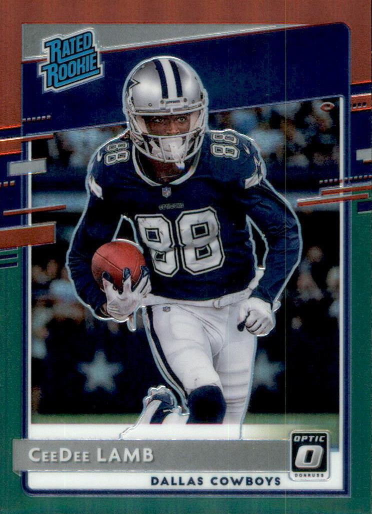 2020 Panini Donruss Football Red Green CeeDee Lamb #P-306
