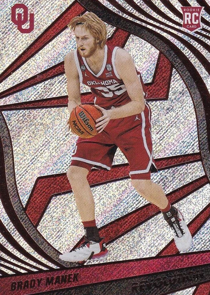 2022 Panini Chronicles Draft Picks Basketball Astro Brady Manek #56
