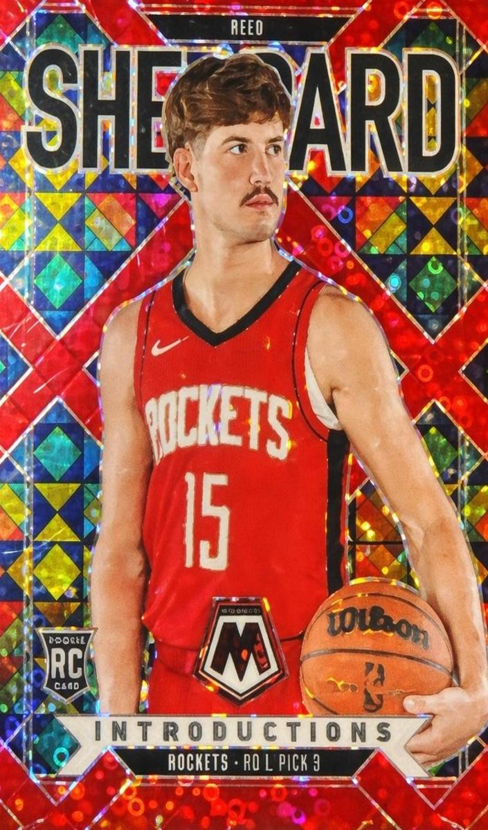 2024 Panini Mosaic Basketball Fast Break Red Reed Sheppard #14