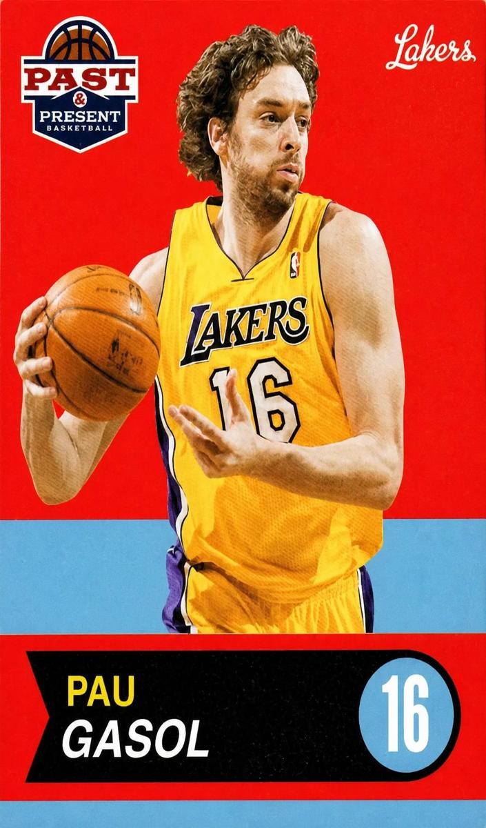 2011 Panini Past & Present Basketball Pau Gasol #27