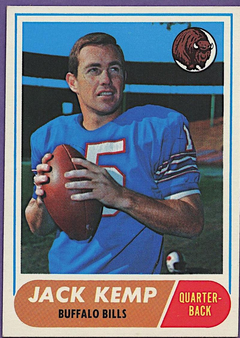 1968 Topps Football Jack Kemp #149 PSA 8