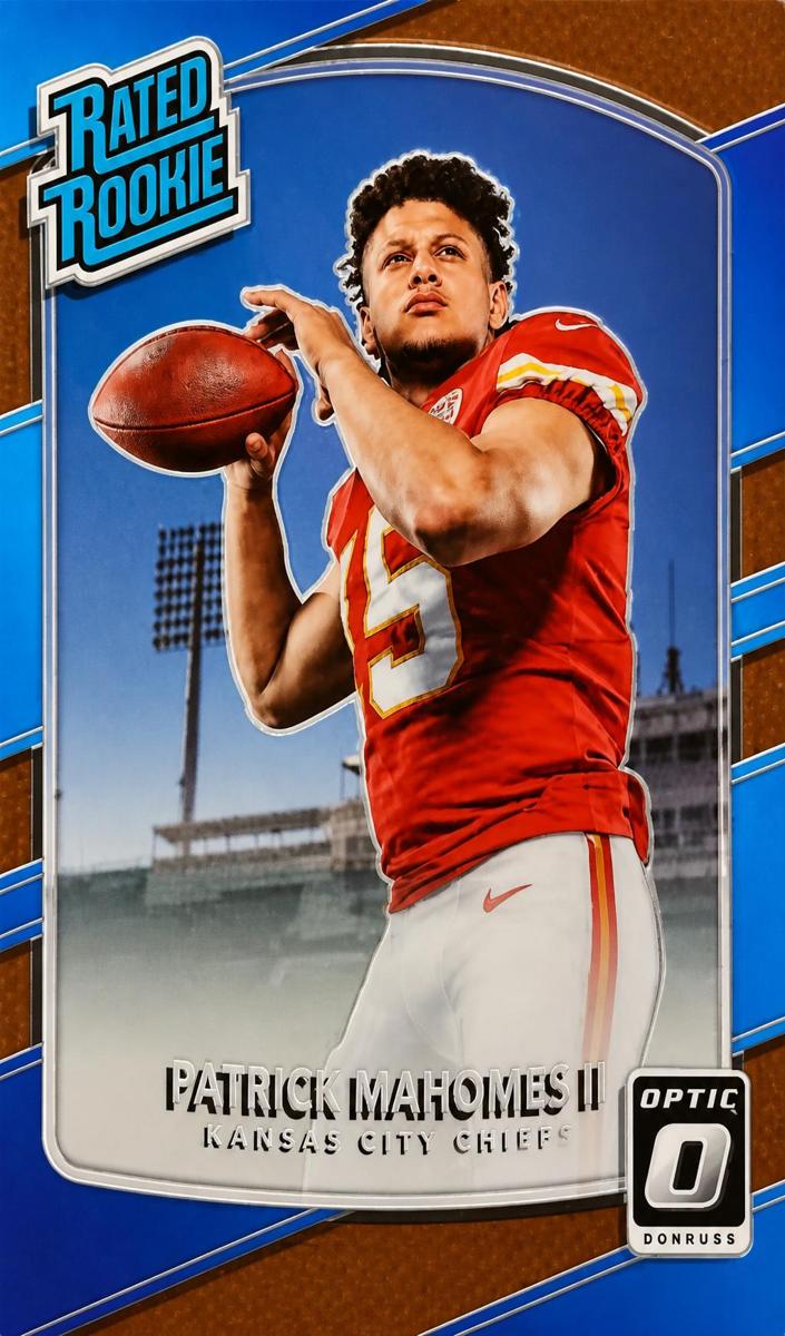 2017 Donruss Optic Football Bronze Patrick Mahomes II #177