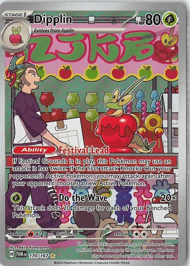 2024 Pokemon Scarlet & Violet Twilight Masquerade Dipplin #170