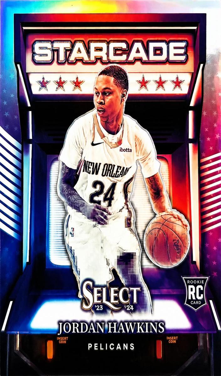 2023 Panini Select Basketball Jordan Hawkins #1 PSA 9