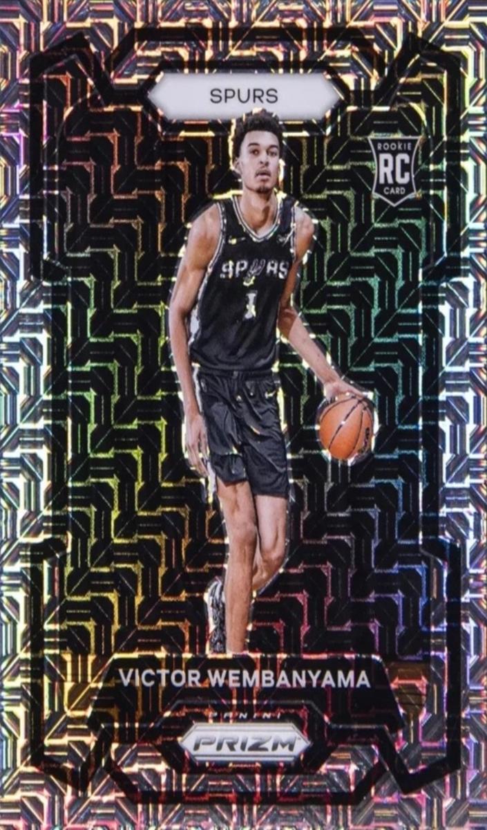 2023 Panini Prizm Basketball Mojo Victor Wembanyama #136 PSA 10