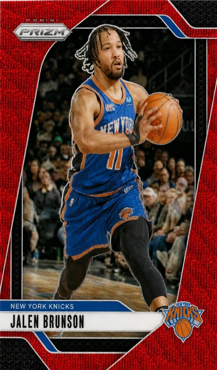 2024 Panini Prizm Basketball Ruby Wave Jalen Brunson #217
