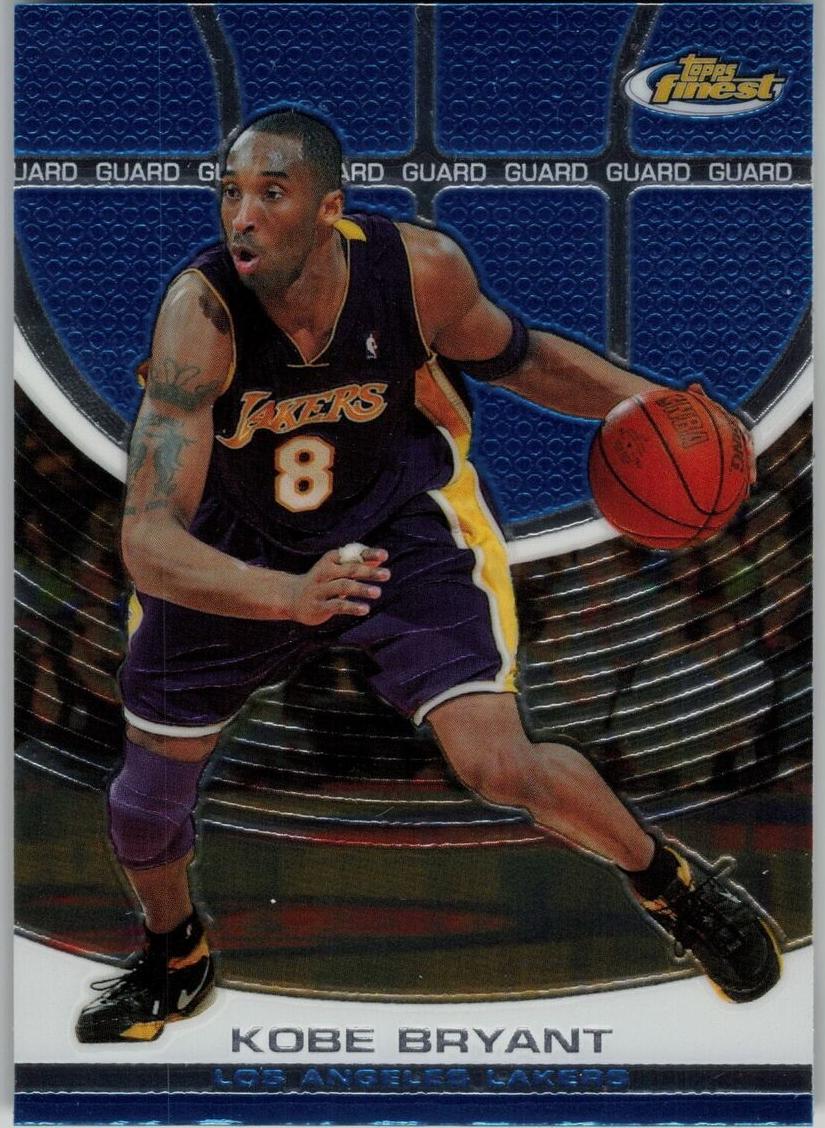 2005 Topps Finest Basketball Kobe Bryant #33 PSA 8.5