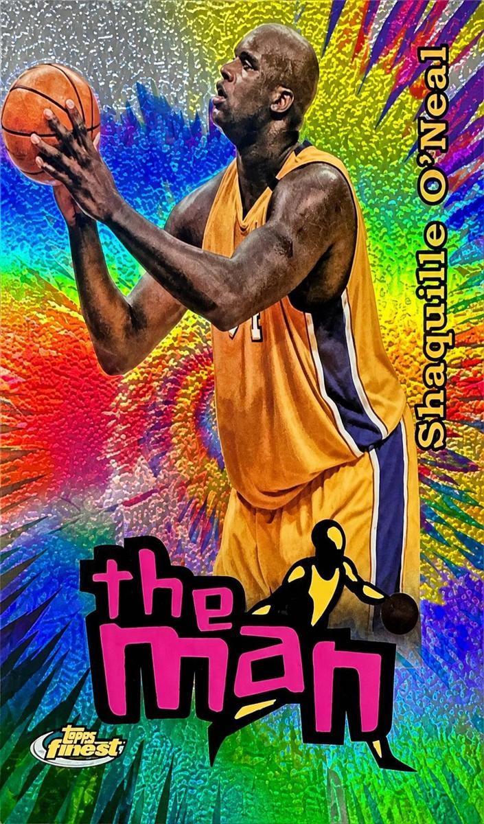 2024 Topps Finest Basketball Shaquille O'Neal #TM-12