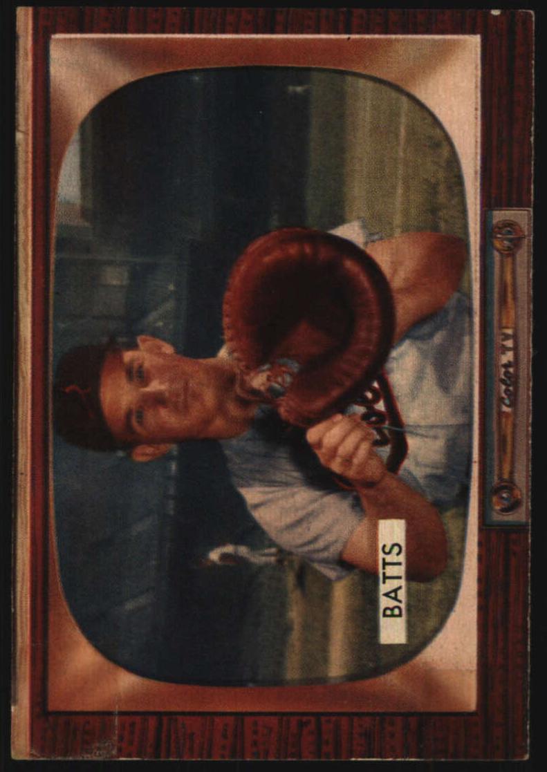 1955 Bowman Baseball Matt Batts #161