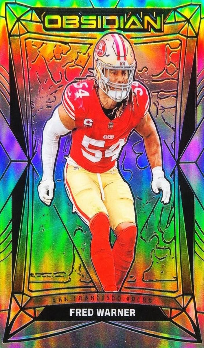 2024 Panini Obsidian Football Silver Fred Warner #174