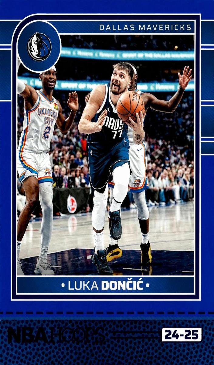 2024 Panini Hoops Basketball Blue Luka Doncic #115