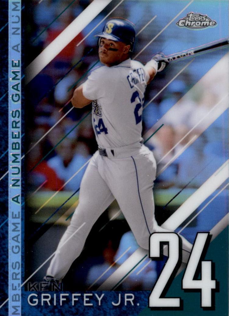 2020 Topps Chrome Update Baseball Ken Griffey Jr. #NGC-10 PSA 9