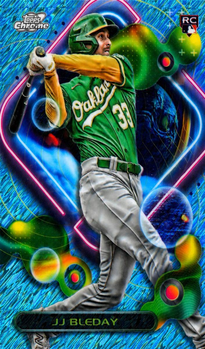 2023 Topps Cosmic Chrome Baseball Aqua Equinox JJ Bleday #124