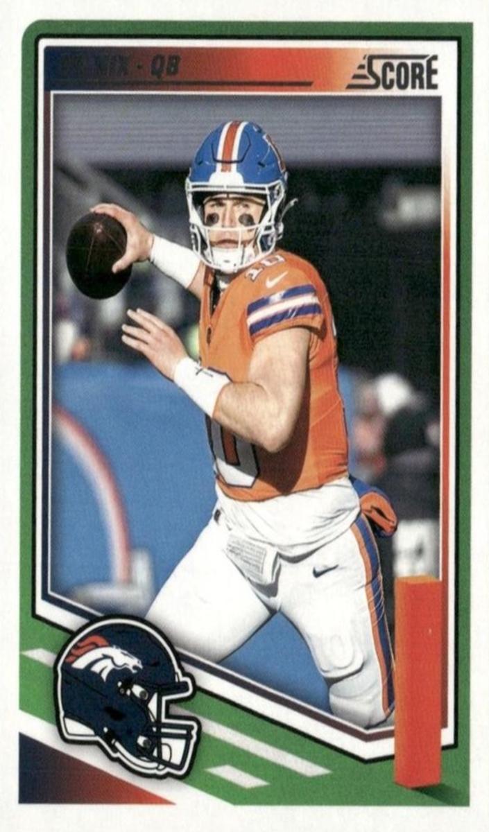 2025 Panini Score Football Bo Nix #253