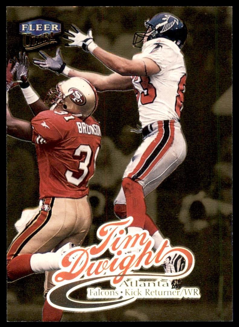 1999 Fleer Ultra Football Gold Medallion Tim Dwight #140