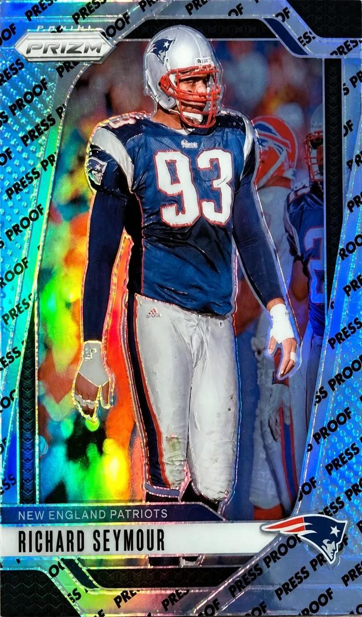 2024 Panini Prizm Football Press Proof Richard Seymour #202