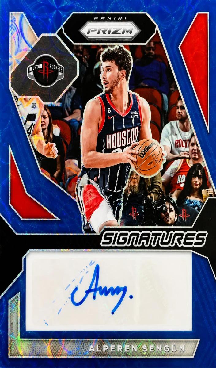 2023 Panini Prizm Basketball Choice Blue Alperen Sengun #SIG-SEN