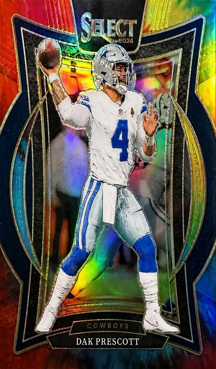 2024 Panini Select Football Tie-Dye Shock Dak Prescott #125