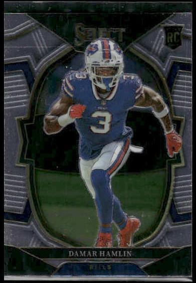 2022 Panini Select Football Damar Hamlin #100 PSA 9