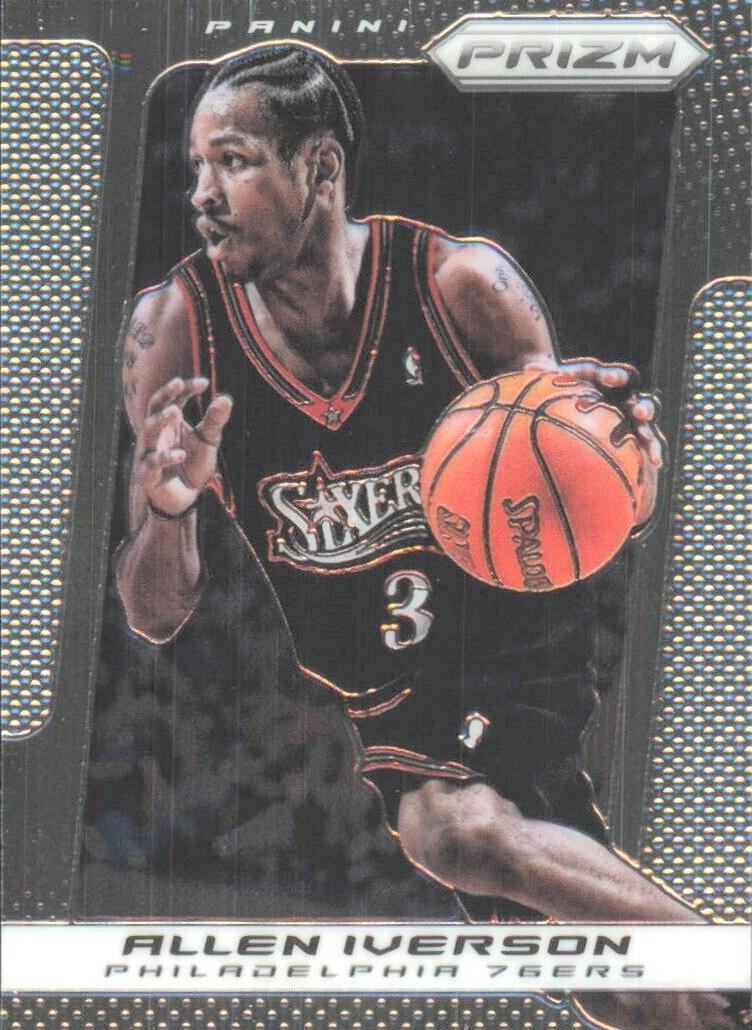 2013 Panini Prizm Basketball Allen Iverson #214