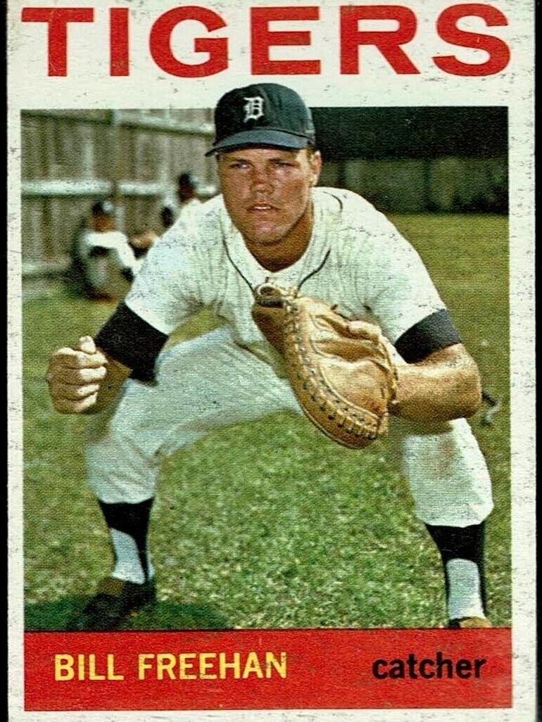 1964 Topps Baseball Bill Freehan #407