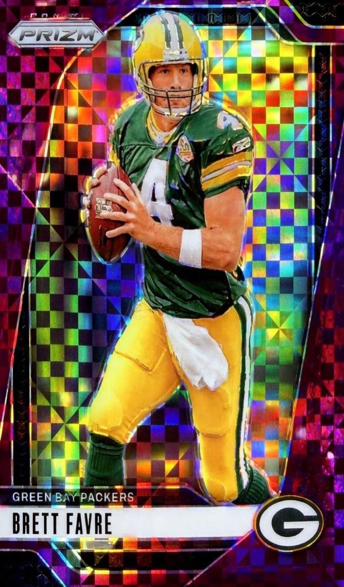 2024 Panini Prizm Football Purple Power Brett Favre #110