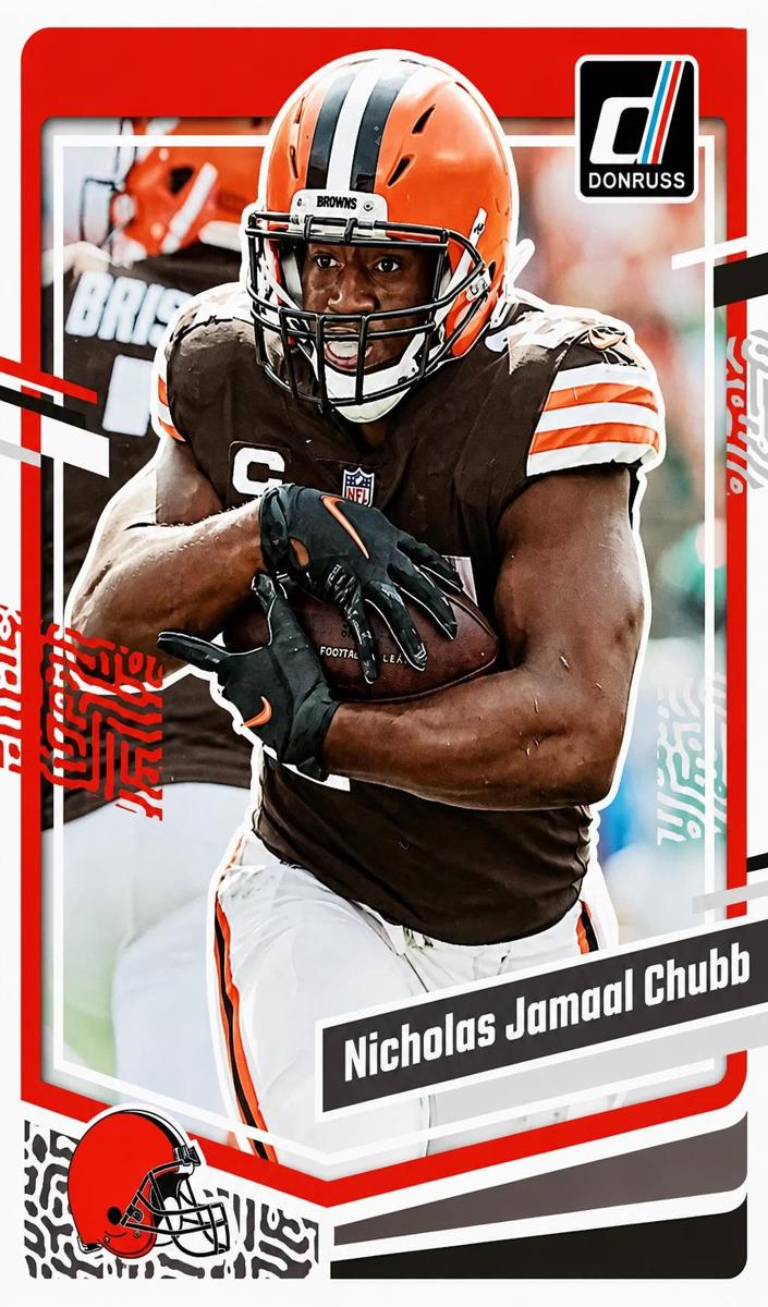 2023 Panini Donruss Football Nick Chubb #69 SGC 10
