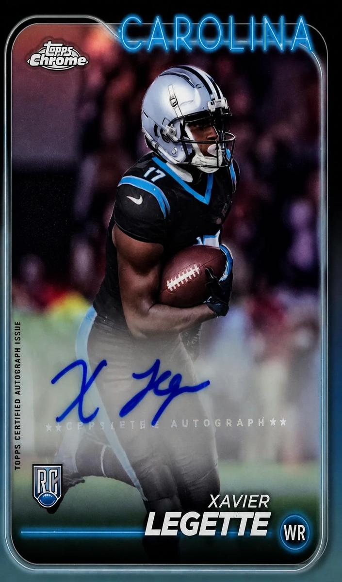 2024 Topps Chrome Football Xavier Legette #RA-XLE