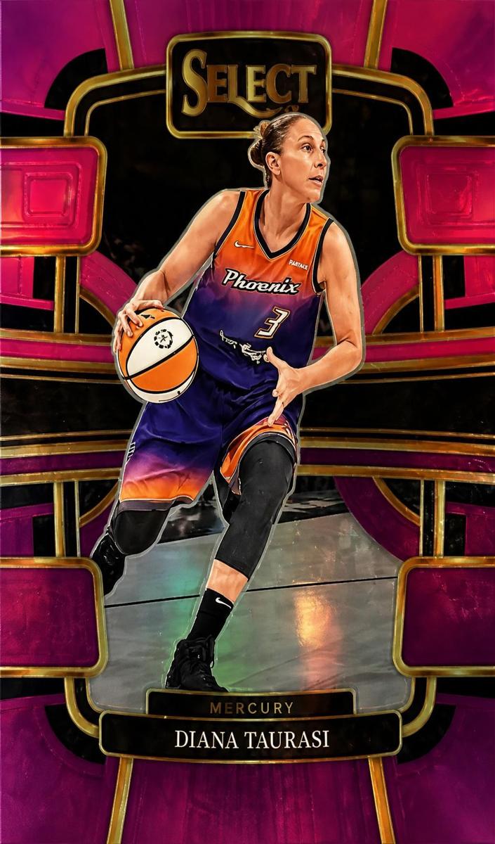 2024 Panini Select WNBA Basketball Pink and Purple Diana Taurasi #46