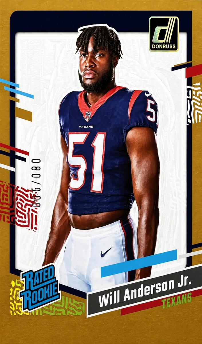 2023 Panini Donruss Football Studio Series Will Anderson Jr. #1