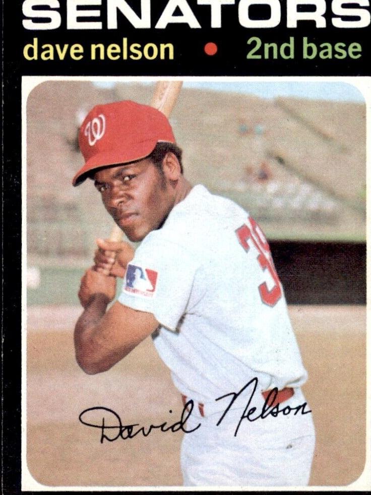 1971 Topps Baseball Dave Nelson #241 PSA 7.5