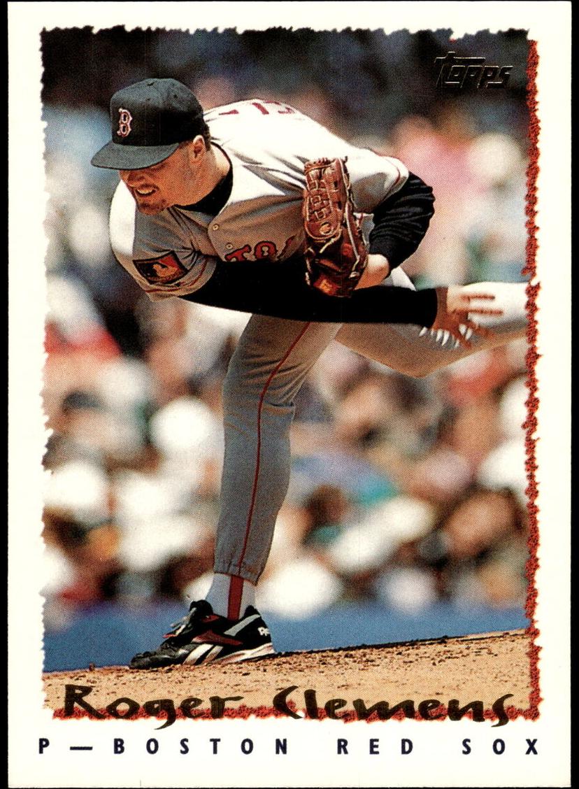 1995 Topps Baseball Roger Clemens #360