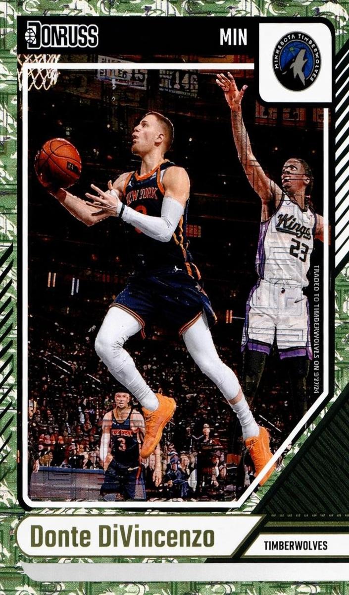 2024 Panini Donruss Basketball Choice Dragon Donte DiVincenzo #77