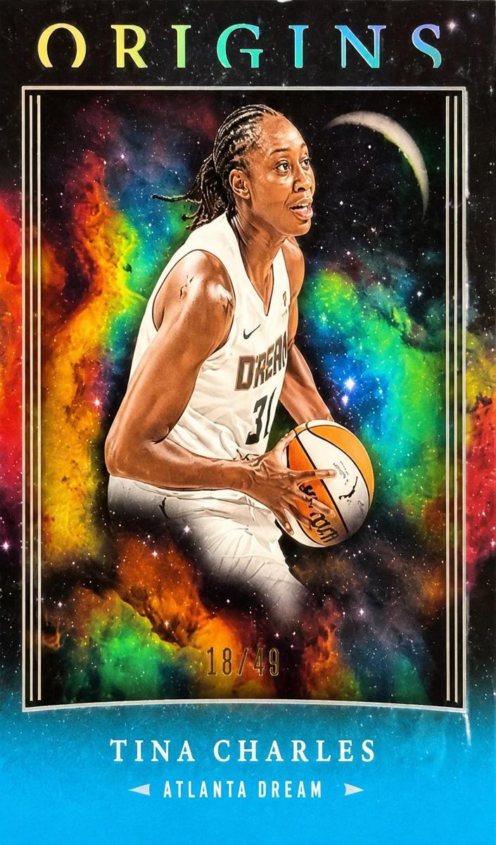2024 Panini Origins WNBA Basketball Teal Tina Charles #18