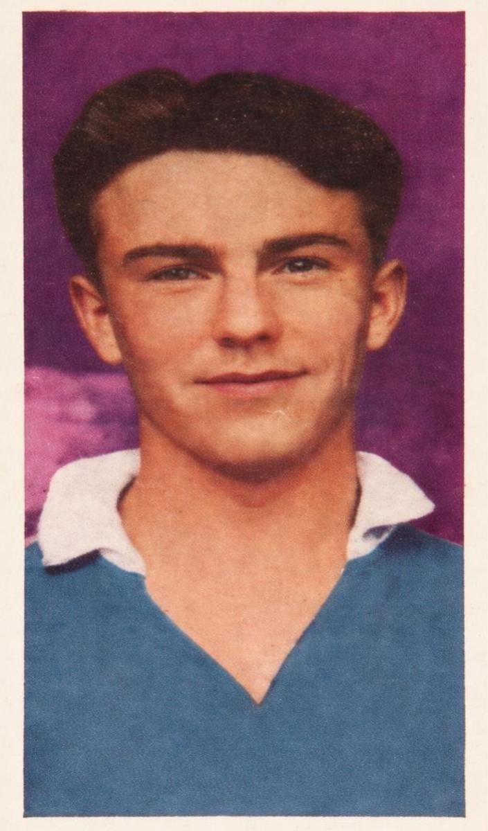 1959 Cadet Sweets Ltd. Footballers Soccer Jimmy Greaves #36 PSA 8