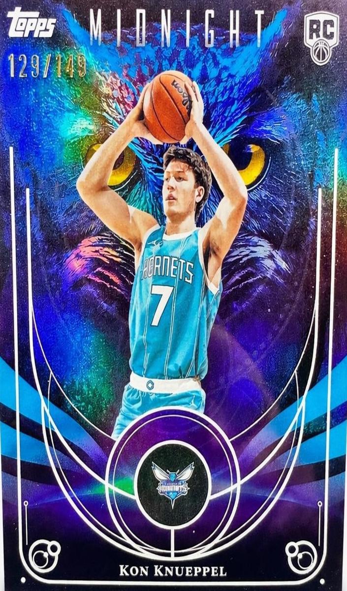 2025 Topps Midnight Basketball Morning Kon Knueppel #NO-19
