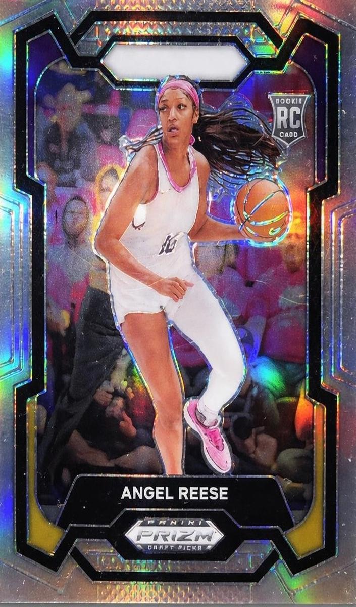 2024 Panini Prizm Draft Picks Basketball Silver Angel Reese #38