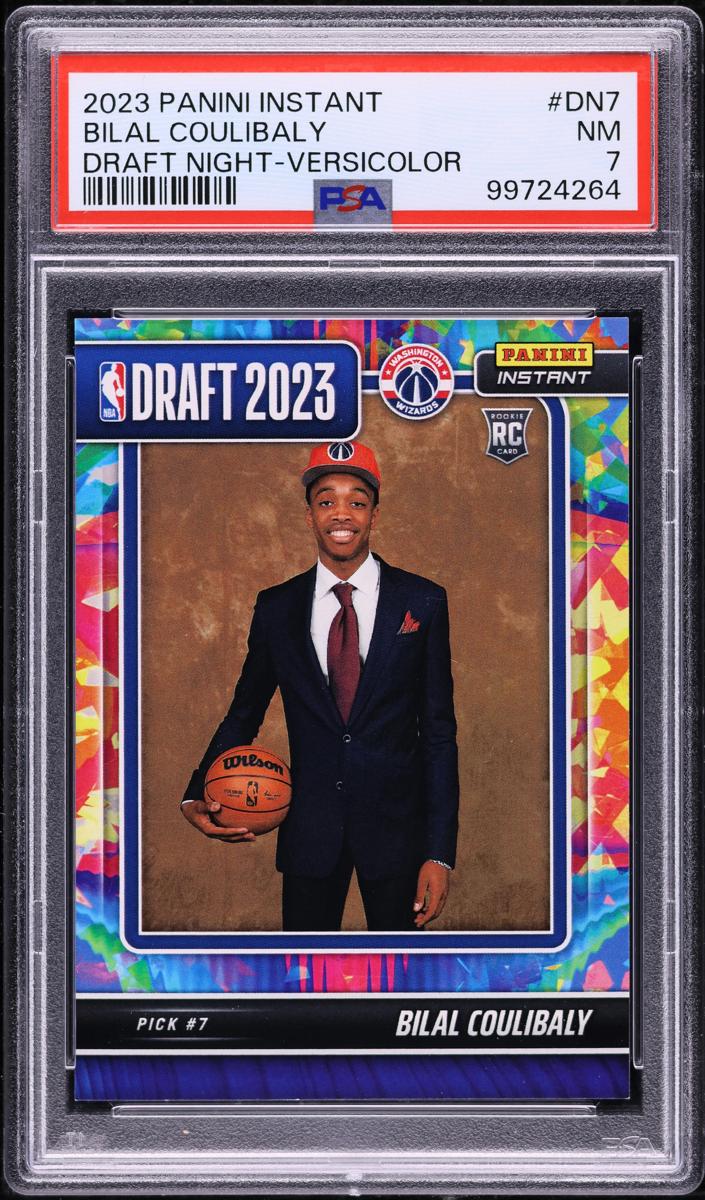 2023 Panini Instant NBA Draft Night Basketball Versicolor Bilal Coulibaly #DN-7