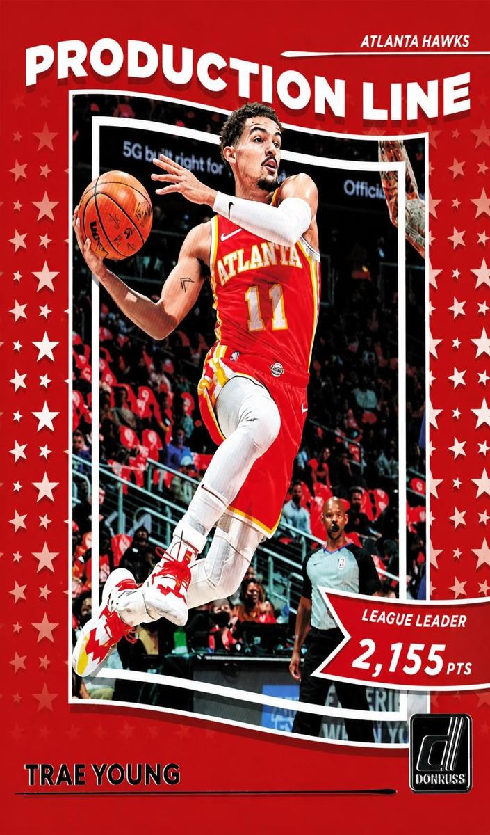 2022 Panini Donruss Basketball Trae Young #3