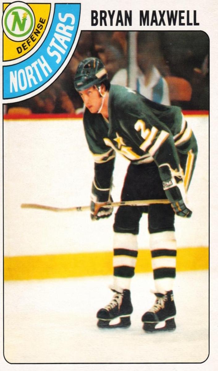 1978 O-Pee-Chee Hockey Bryan Maxwell #216