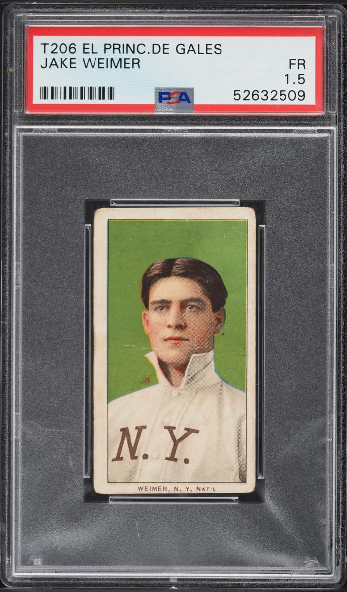 1909-11 T206 Baseball Jake Weimer #NNO