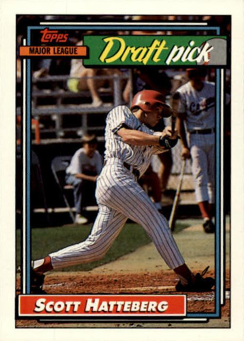 1992 Topps Baseball Scott Hatteberg #734