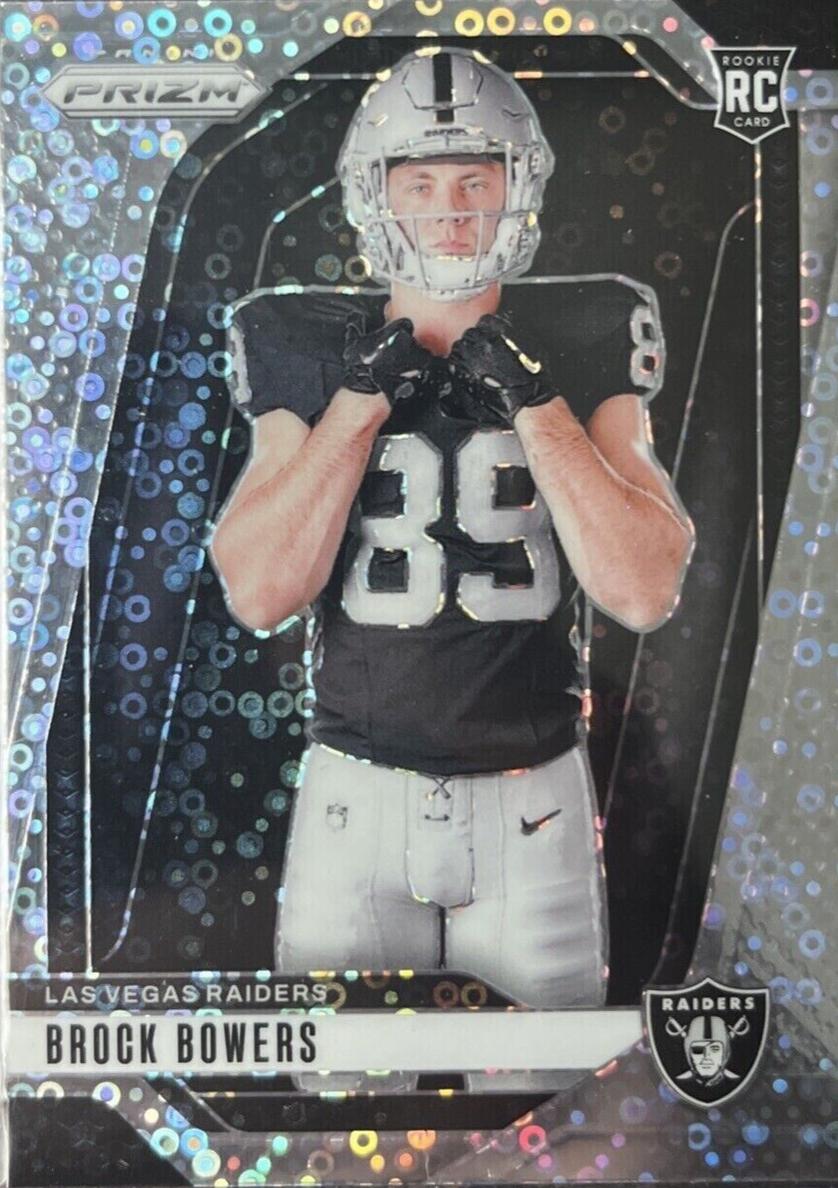 2024 Panini Prizm Football No Huddle Brock Bowers #9 PSA 9