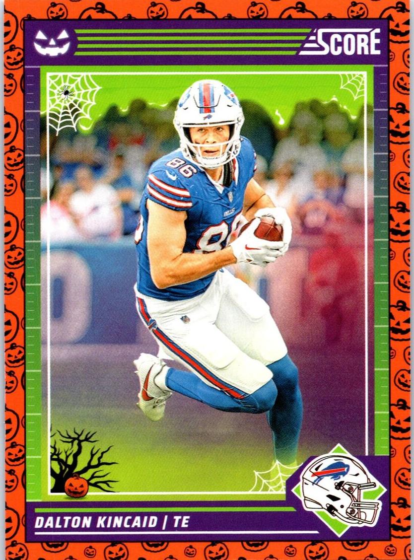 2024 Panini Score-a-Treat Football Pumpkin Dalton Kincaid #30