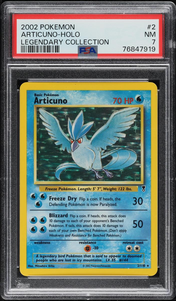 2002 Pokemon Legendary Collection Articuno #2