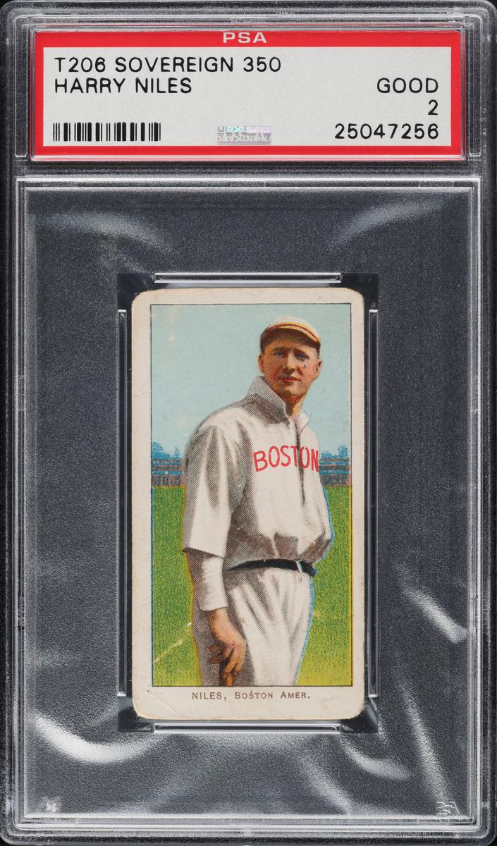 1909-11 T206 Baseball Harry Niles #NNO