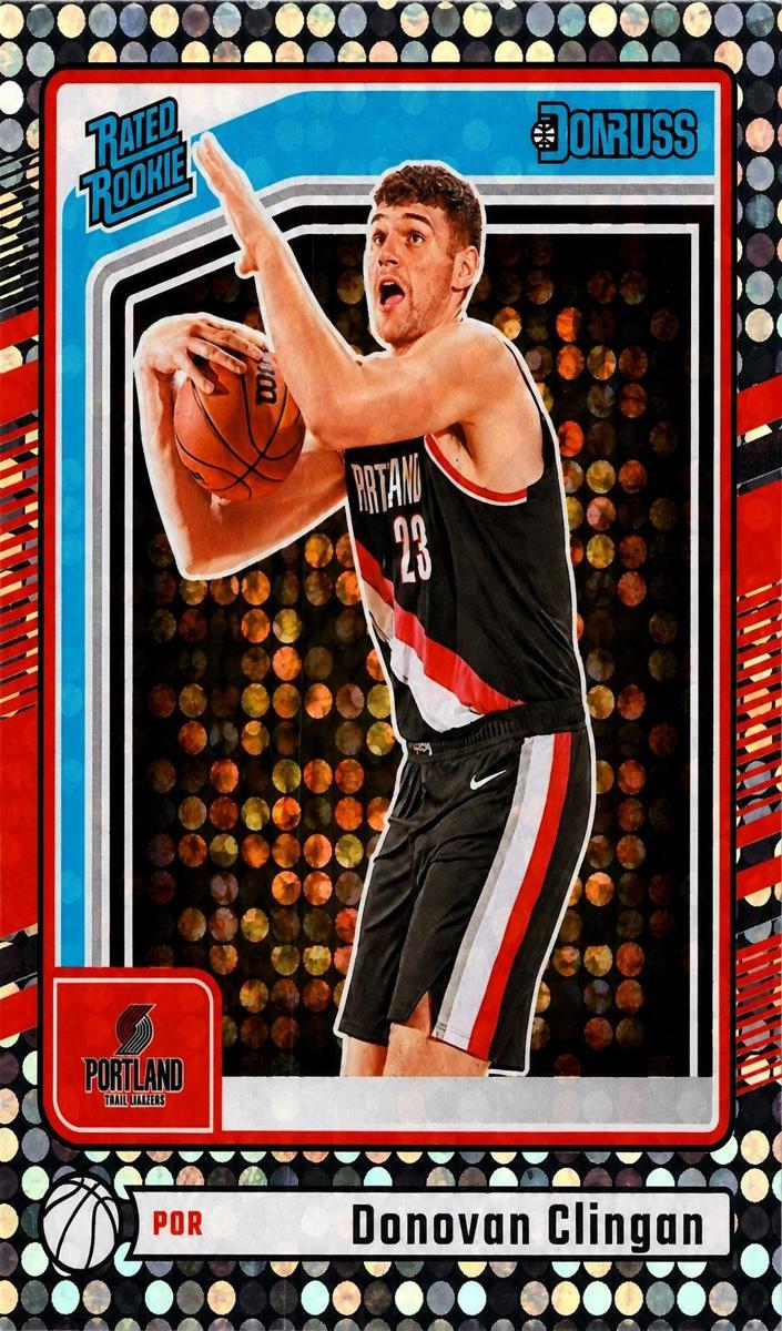 2024 Panini Donruss Basketball Disco Donovan Clingan #223 PSA 9