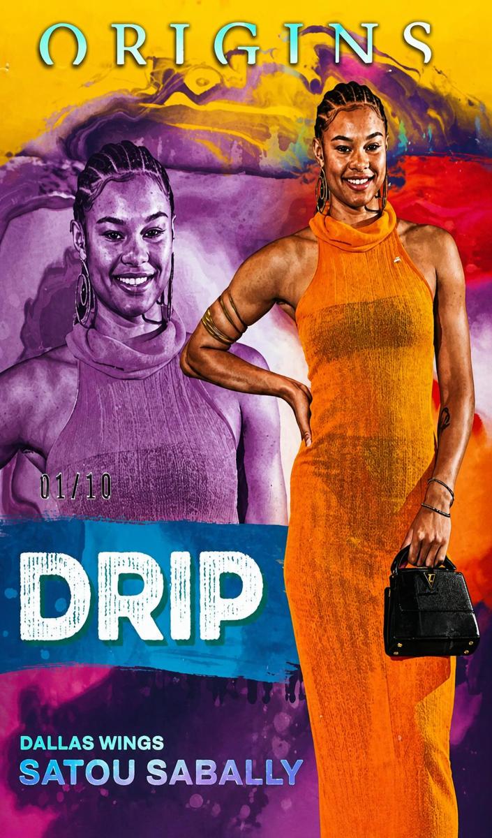 2023 Panini Origins WNBA Basketball Gold Satou Sabally #8